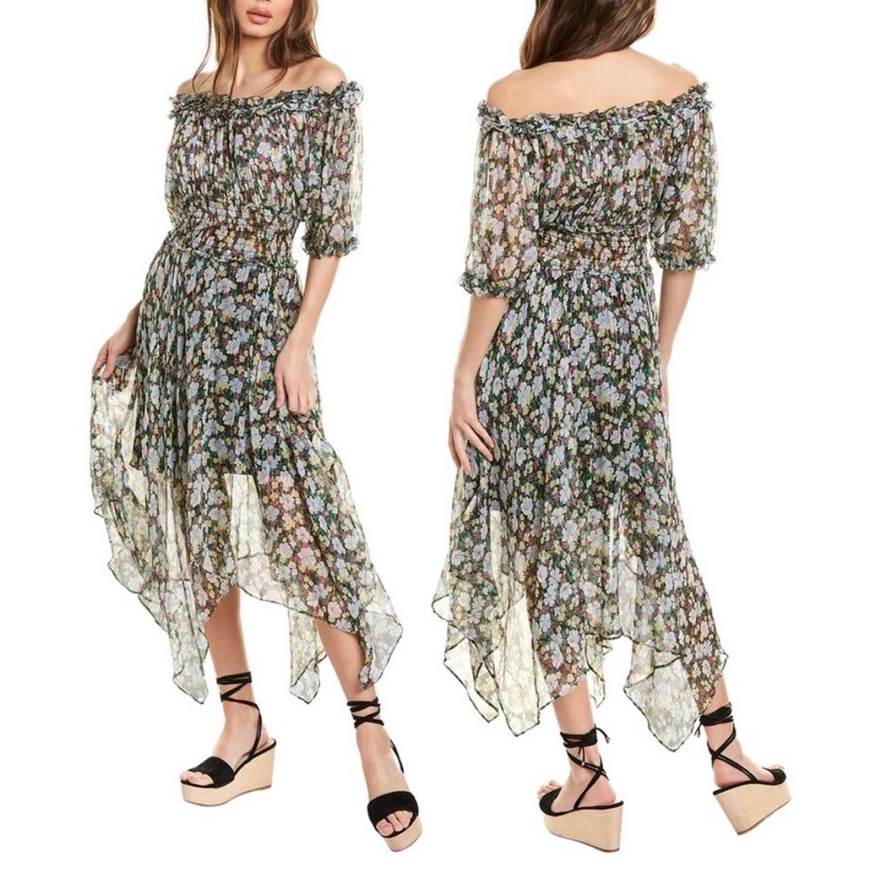 Maje off the shoulder dress